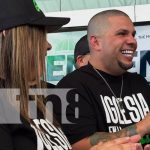Foto: Bryan Caro llega a Nicaragua / TN8