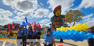Foto: Homenaje al Comandante Hugo Chávez, en Managua / TN8