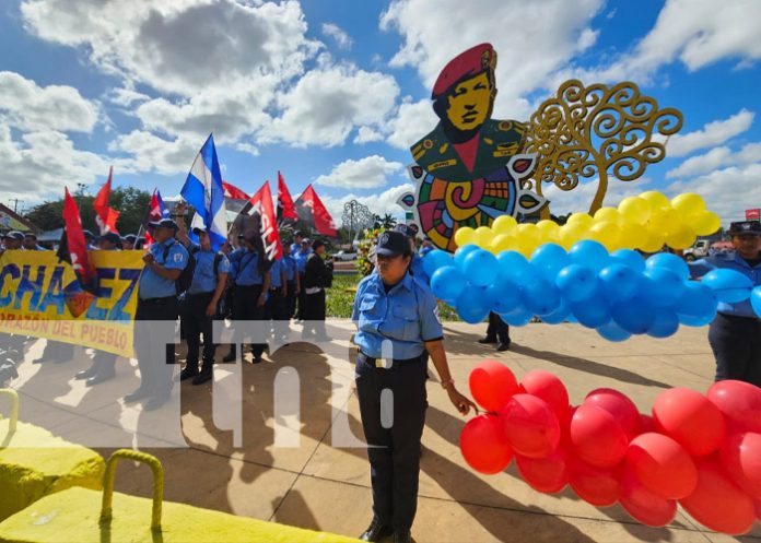 Foto: Homenaje al Comandante Hugo Chávez, en Managua / TN8 Foto: Homenaje al Comandante Hugo Chávez, en Managua / TN8