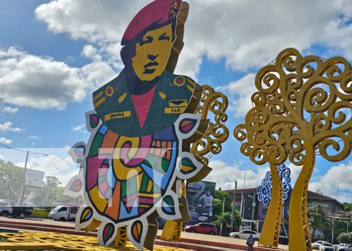 Foto: Homenaje al Comandante Hugo Chávez, en Managua / TN8 Foto: Homenaje al Comandante Hugo Chávez, en Managua / TN8