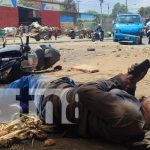 Foto: Fuerte accidente en Managua / TN8
