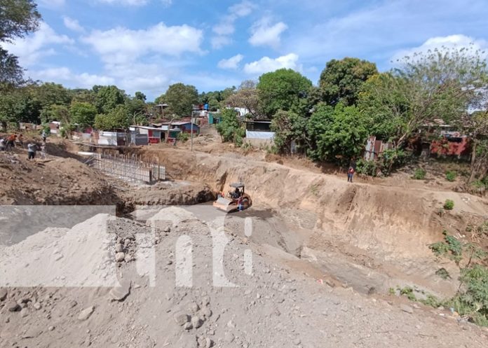 Foto: Obras de progreso en el Distrito III de Managua / TN8