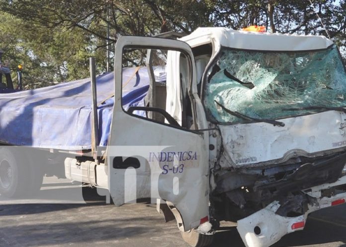 Foto: Fuerte accidente en Estelí / TN8
