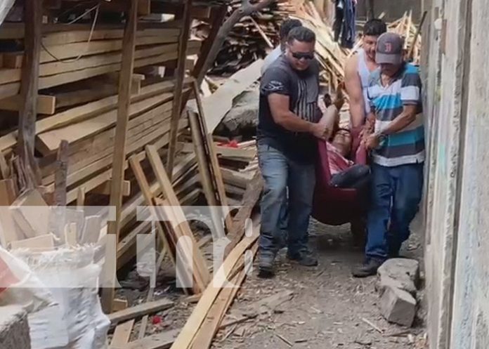 Foto: Violencia y sangre en un barrio de Estelí / TN8