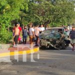 Foto: Fuerte accidente en Granada deja seis lesionados / TN8