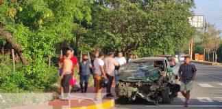 Foto: Fuerte accidente en Granada deja seis lesionados / TN8