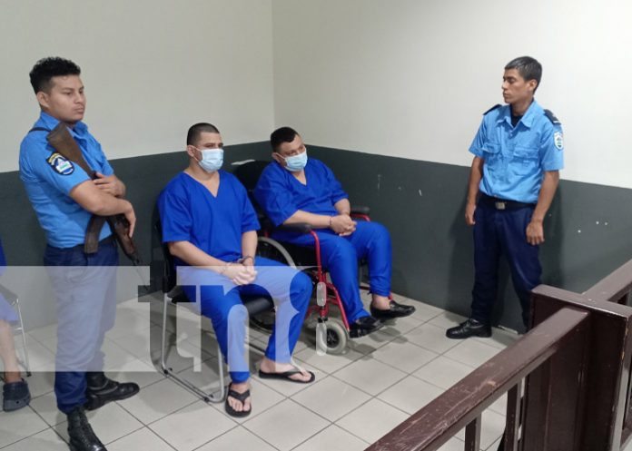 Foto: Juicio por sujetos que se hacían pasar por trabajadores de la Alcaldía de Managua / TN8 Foto: Juicio por sujetos que se hacían pasar por trabajadores de la Alcaldía de Managua / TN8