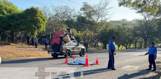 Foto: Trágico accidente de tránsito en Juigalpa, Chontales / TN8