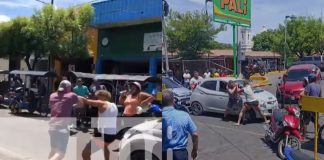 Foto: Espectáculo en las calles de Chinandega /TN8