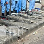 Autoridades de Managua llaman a evitar criaderos de zancudos en los hogares Foto: Fumigación en el Distrito II de Managua / TN8