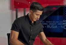 Foto: Mario Sánchez, presentador de Crónica TN8