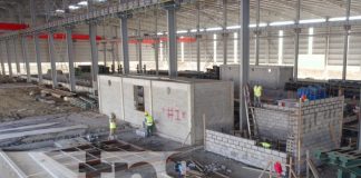 Foto: Construcción de mega planta metalúrgica en Nicaragua / TN8