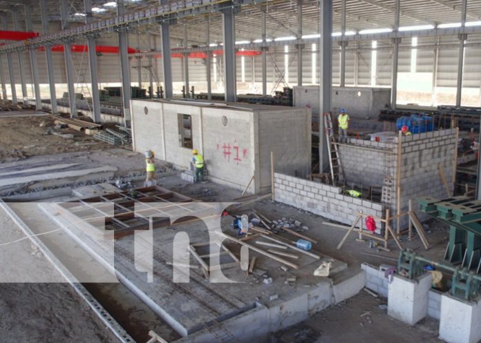 Foto: Construcción de mega planta metalúrgica en Nicaragua / TN8 Foto: Construcción de mega planta metalúrgica en Nicaragua / TN8