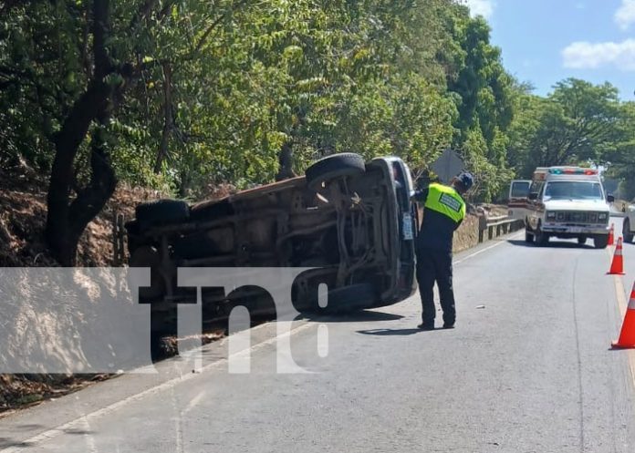 Foto: Accidente en Chinandega / TN8