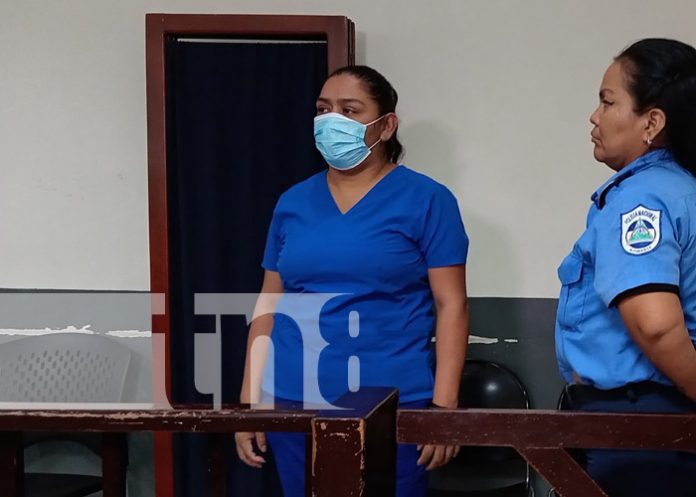 Foto: Juicio por parricidio en Managua / TN8 Foto: Juicio por parricidio en Managua / TN8