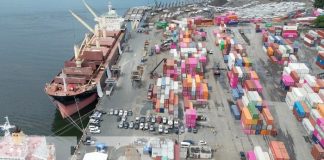 Foto: Movimiento portuario en Nicaragua / TN8