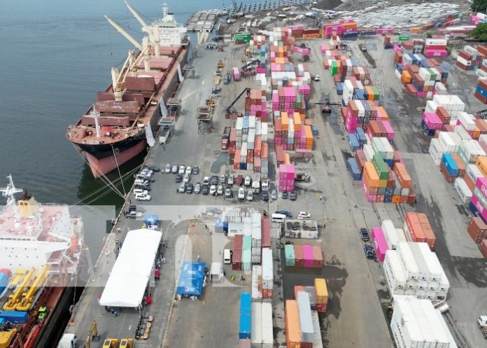 Foto: Movimiento portuario en Nicaragua / TN8 Foto: Movimiento portuario en Nicaragua / TN8