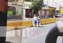 Foto: Conductor de ruta en Managua con un gesto admirable