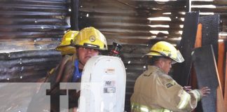Foto: Incendio en bodega de Estelí reducido gracias a la rapidez de los bomberos /TN8