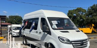 Foto: Nuevos buses y microbuses para departamentos de Nicaragua / TN8