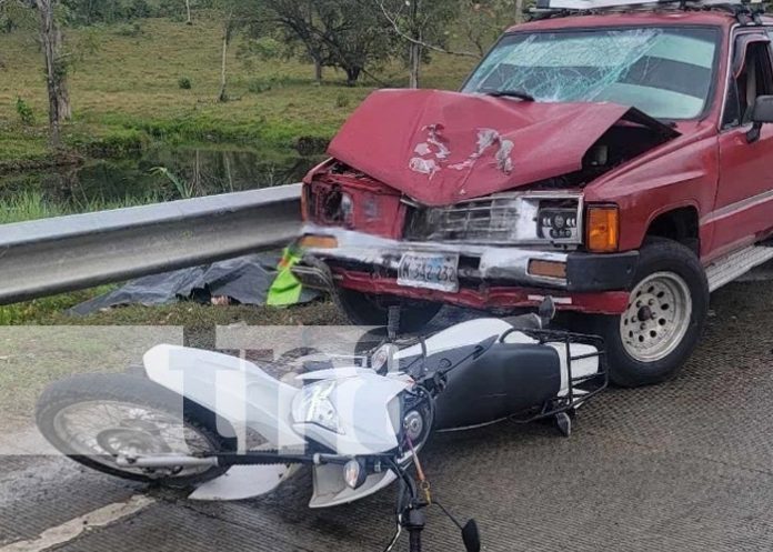 Foto: Accidente mortal en Puerto Cabezas / TN8 Foto: Accidente mortal en Puerto Cabezas / TN8