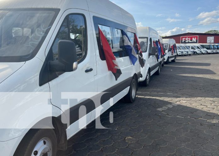 Foto: Buses nuevos para Carazo / TN8 Foto: Buses nuevos para Carazo / TN8