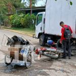 Foto: Accidente de tránsito en Rivas / TN8