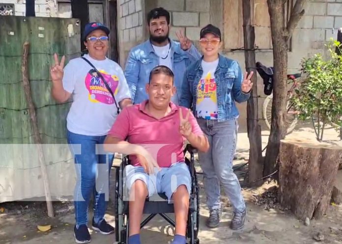 Foto: Entrega de sillas de ruedas en Nandaime / TN8