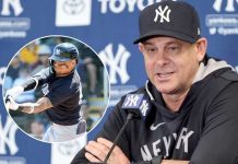 Los elogios de Aaron Boone a Ismael Munguia Los elogios de Aaron Boone a Ismael Munguia