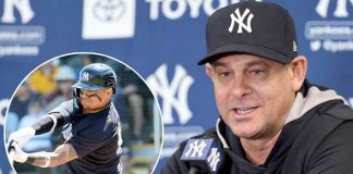 Los elogios de Aaron Boone a Ismael Munguia
