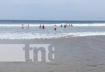 Tragedia en Popoyo, Rivas: Hallan sin vida al adolescente desaparecido en el mar Foto: Hallan cuerpo de adolescente que murió por sumersión en Popoyo, Rivas / TN8