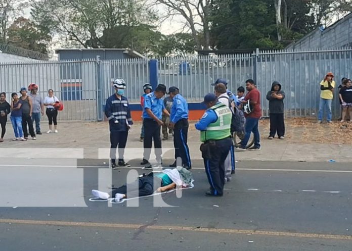 Foto: Fatal accidente de tránsito en Dolores, Carazo / TN8 Foto: Fatal accidente de tránsito en Dolores, Carazo / TN8