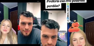 Foto: Junior le dice a Salma en pleno Live que "No Vale Nada" /Cortesía