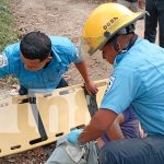 Motociclista cae a precipicio en Jalapa y sobrevive de milagro Foto: Motociclista cae a precipicio en Jalapa y sobrevive de milagro/TN8