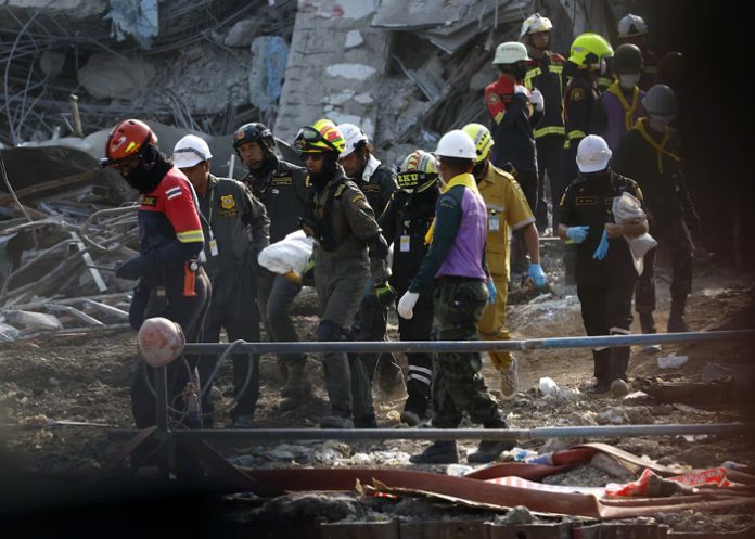 Foto: Myanmar bajo escombros /cortesía