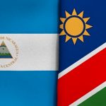 Nicaragua felicita a Namibia por el nombramiento de su nueva Vicepresidenta Foto: Bandera Nicaragua y Namibia/Cortesía