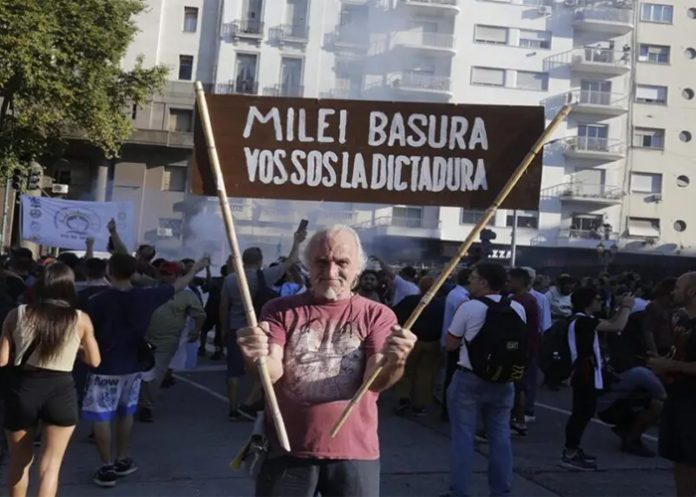 Foto: Protestas en Argentina /cortesía Foto: Protestas en Argentina /cortesía