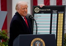 Trump confirmó el aumento del 104% en los aranceles a China Foto: Donald Trump intensifica la presión sobre China /cortesía