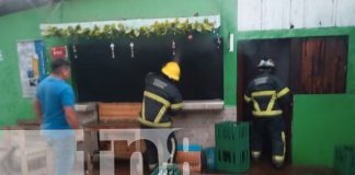 Foto: vela olvidada provoca incendio en Ticuantepe/TN8