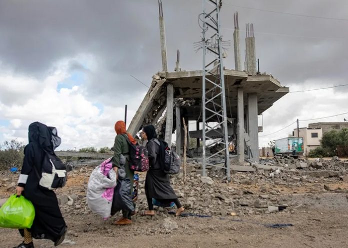 Foto: Israel ordena evacuación masiva /cortesía