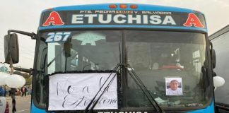 Foto: Transportistas paralizan Perú /cortesía