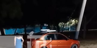 Foto: Papá encubre a su hijo tras brutal choque en Managua/TN8