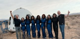 Foto:Primer vuelo espacial con tripulación totalmente femenina/Cortesía