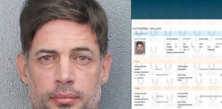 Foto: El actor cubano William Levy es arrestado en Florida/Cortesía
