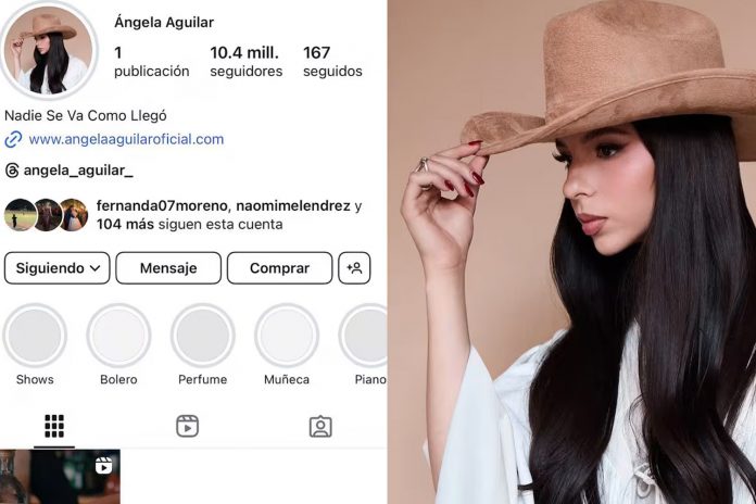 Foto: Ángela Aguilar ha dejado a sus seguidores sorprendidos/Cortesía Foto: Ángela Aguilar ha dejado a sus seguidores sorprendidos/Cortesía