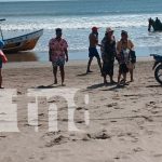 Tragedia en Playa Amarillo, Rivas: hombre desaparece al intentar salvar a su pareja Foto: Misterio en Rivas, joven desaparece en las aguas de Playa Amarillo/TN8