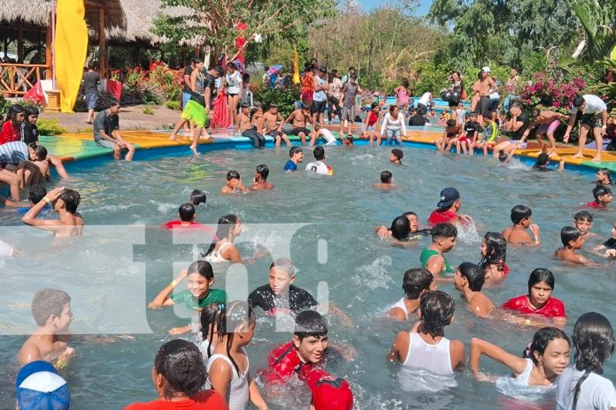 1 Foto: Parque acuático de San Isidro, Matagalpa, atrae a cientos de turistas este verano/TN8