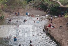 Foto: El Río Medina y La Calera fueron el escape perfecto al calor en Nandaime/TN8
