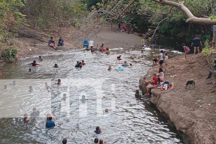 Foto: El Río Medina y La Calera fueron el escape perfecto al calor en Nandaime/TN8