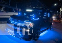 Foto: Gran rodada de motos y autos modificados iluminan las calles de Nandaime/TN8